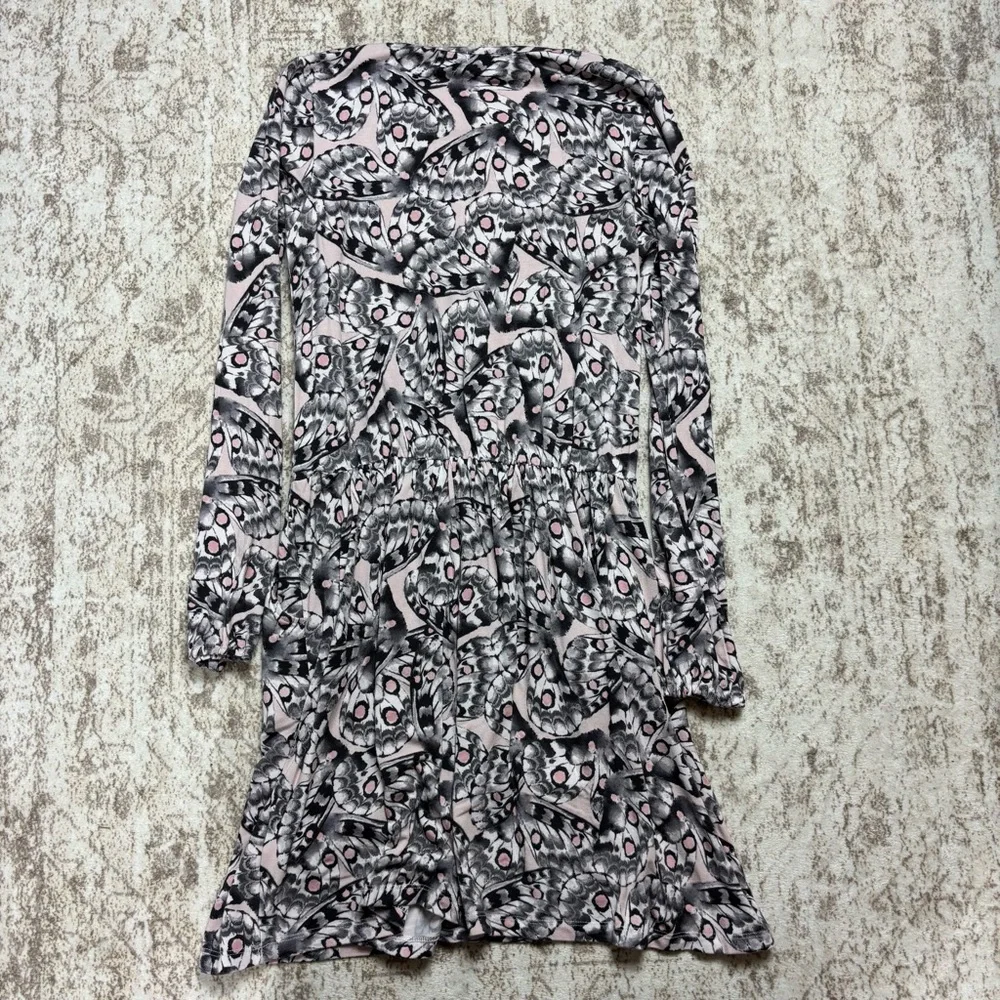Imoga Butterfly Print Jersey Knit‎ Patricia Dress Girls 12
